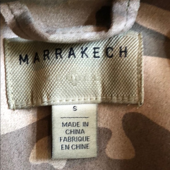 Anthropologie Marrakech Camo Sueded Moto Jacket - Picture 14 of 15